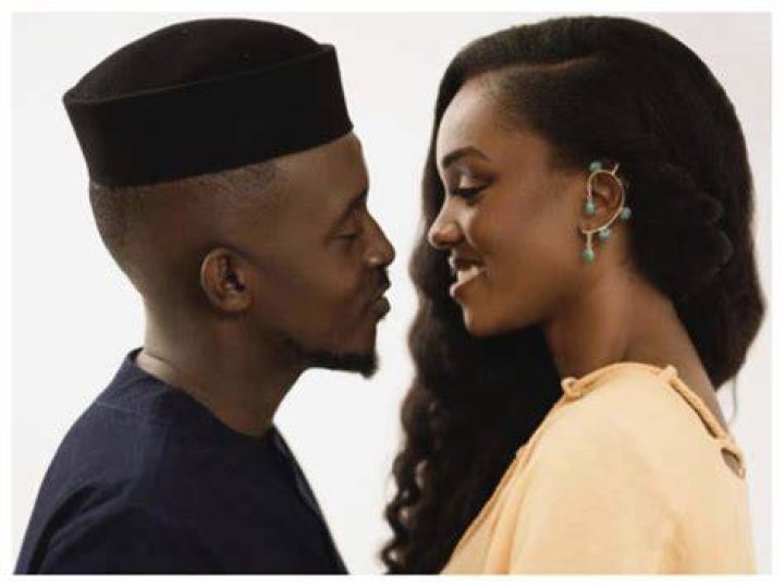 
First Photos From Rapper Mi Abaga And Fiancee, Eniola Mafe’s Traditional Wedding 